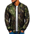 Camo Diamant Gesteppte Bomberjacke Großhandel Custom